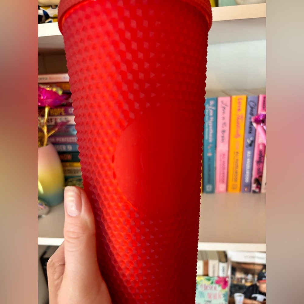 Matt Red Studded Starbucks Cup Valentines Day Collection ❤️